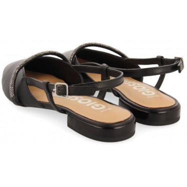 Gioseppo 72147 Godrano rückenfreie Ballerina NEGRO