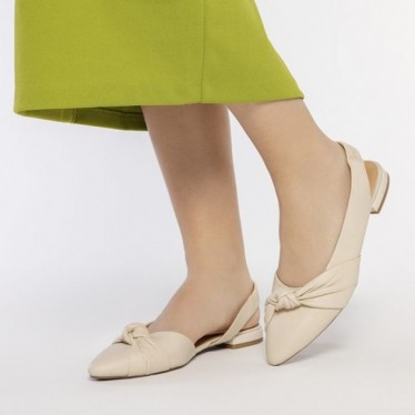 Gioseppo 72060 Iballe Slingback-Ballerina OFF_WHITE