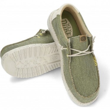 DUDE WALLY COASTLINE JUTE-LOAFERS OLIVE