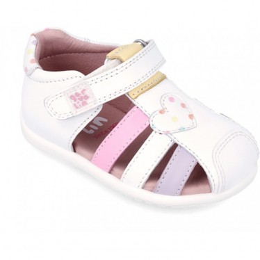 Garvalín Sandalen 242305-B Herz BLANCO