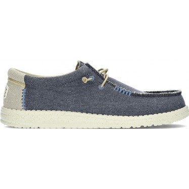 DUDE WALLY COASTLINE JUTE-LOAFERS NAVY