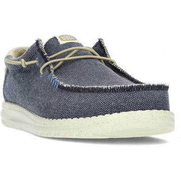 DUDE WALLY COASTLINE JUTE-LOAFERS NAVY