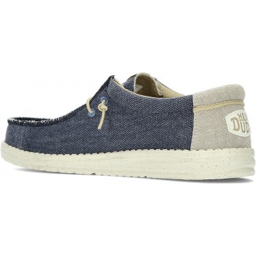 DUDE WALLY COASTLINE JUTE-LOAFERS NAVY