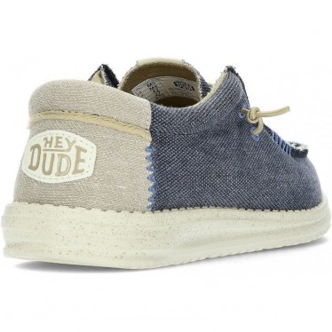 DUDE WALLY COASTLINE JUTE-LOAFERS NAVY