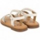 Gioseppo 71887 Mireval Sandalen mit Strasssteinen BLANCO