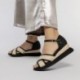 Gioseppo 71088 Rinsey Sandalen NEGRO