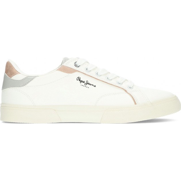 SPORTIVA PEPE JEANS KENTON MIX W PLS31560 WHITE