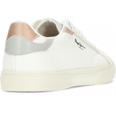 SPORTIVA PEPE JEANS KENTON MIX W PLS31560 WHITE