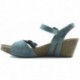 INTERBIOS W komfortablen Keil Sandalen JEANS