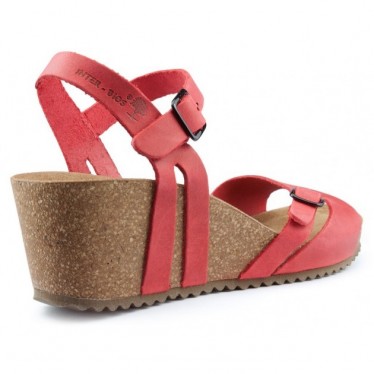 INTERBIOS W komfortablen Keil Sandalen ROJO