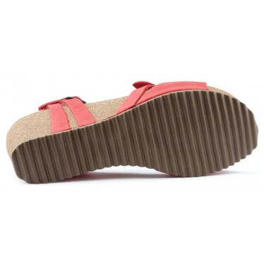 INTERBIOS W komfortablen Keil Sandalen ROJO