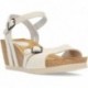 INTERBIOS W komfortablen Keil Sandalen GRIS