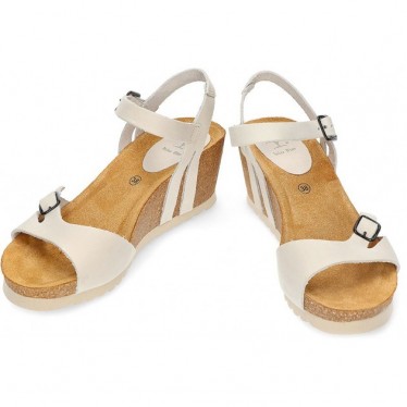INTERBIOS W komfortablen Keil Sandalen GRIS