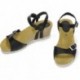INTERBIOS W komfortablen Keil Sandalen NEGRO_2