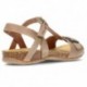 INTERBIOS SANDALEN AFRODIT BEIGE