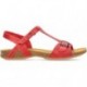 INTERBIOS SANDALEN AFRODIT ROJO