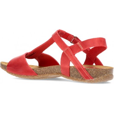 INTERBIOS SANDALEN AFRODIT ROJO