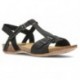 INTERBIOS SANDALEN AFRODIT NEGRO