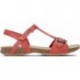 INTERBIOS SANDALEN AFRODIT ROJO2