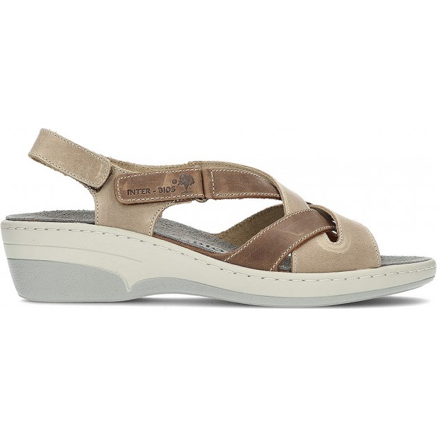 Interbios Zopfsandalen 3017 BEIG_OURS Interbios Zopfsandalen 3017 BEIG_OURS