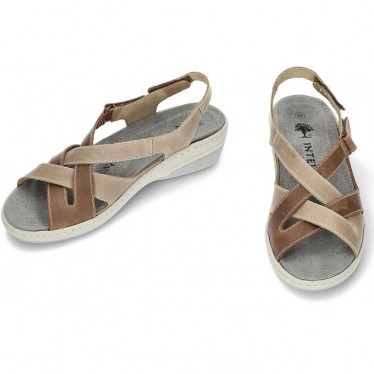 Interbios Zopfsandalen 3017 BEIG_OURS