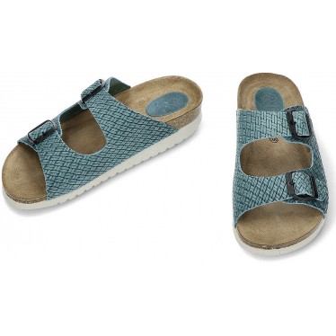 Interbios Textur 7206-G Sandalen JEANS