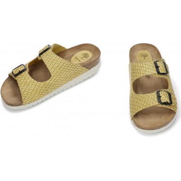 Interbios Textur 7206-G Sandalen MOSTAZA