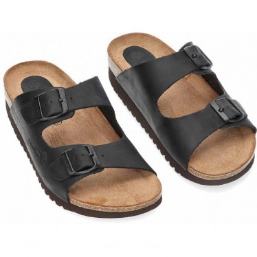 KOMFORTABLE INTERBIOS SANDAL 7206-MM NEGRO