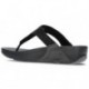 LULU KRISTALLVERZIERTE FITFLOP-SANDALEN BLACK