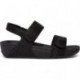 SANDALEN FITFLOP LULU ADJ SHIMMERLUX GA2 ALL_BLACK