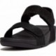 SANDALEN FITFLOP LULU ADJ SHIMMERLUX GA2 ALL_BLACK