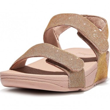 SANDALEN FITFLOP LULU ADJ SHIMMERLUX GA2 ROSE_GOLD