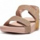 SANDALEN FITFLOP LULU ADJ SHIMMERLUX GA2 ROSE_GOLD