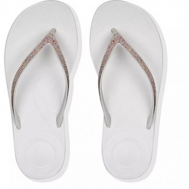 SANDALEN FITFLOP IQUSHION SPARKLE R08 URBAN_WHITE