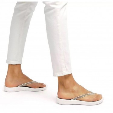 SANDALEN FITFLOP IQUSHION SPARKLE R08 URBAN_WHITE