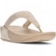 LULU KRISTALLVERZIERTE FITFLOP-SANDALEN BEIGE