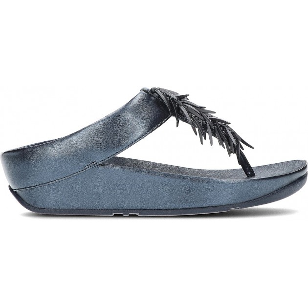 FitFlop HI7 Rumba Metallic-Sandalen mit Perlen NAVY FitFlop HI7 Rumba Metallic-Sandalen mit Perlen NAVY