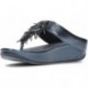 FitFlop HI7 Rumba Metallic-Sandalen mit Perlen NAVY