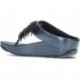 FitFlop HI7 Rumba Metallic-Sandalen mit Perlen NAVY