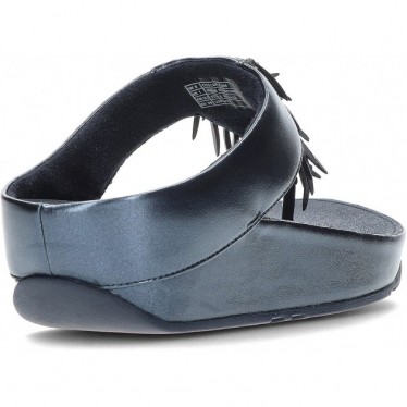 FitFlop HI7 Rumba Metallic-Sandalen mit Perlen NAVY