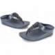 FitFlop HI7 Rumba Metallic-Sandalen mit Perlen NAVY