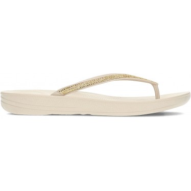 SANDALEN FITFLOP IQUSHION SPARKLE R08 BEIGE