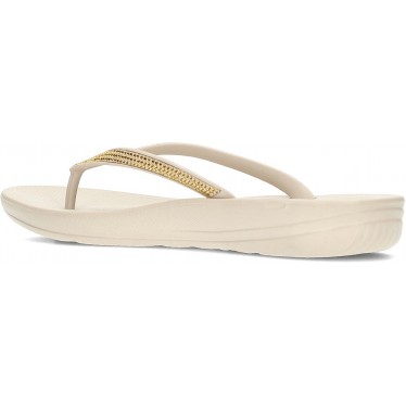 SANDALEN FITFLOP IQUSHION SPARKLE R08 BEIGE