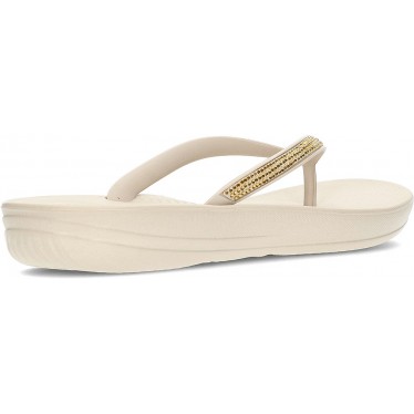 SANDALEN FITFLOP IQUSHION SPARKLE R08 BEIGE