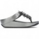 FitFlop HI7 Rumba Metallic-Sandalen mit Perlen PEWTER_BLACK
