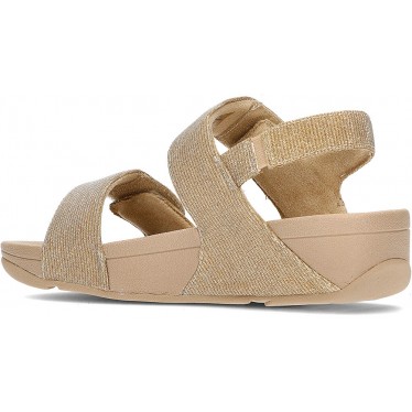SANDALEN FITFLOP LULU ADJ SHIMMERLUX GA2 LATTE_BEIGE