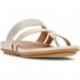 FitFlop HO5 Gracie Crystal Ledersandalen BEIGE