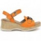 FLIEßENDE SANDALEN D9034 NARANJA