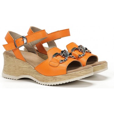 FLIEßENDE SANDALEN D9034 NARANJA