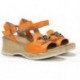 FLIEßENDE SANDALEN D9034 NARANJA
